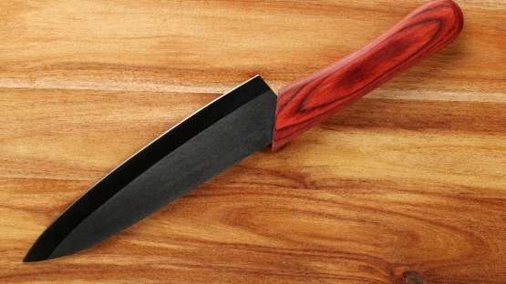 How do you maintain a kitchen knife?