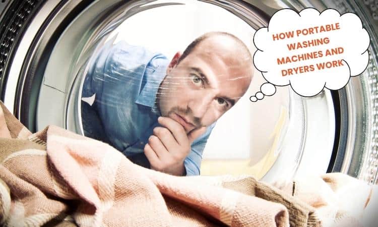how portable washing machines and dryers work