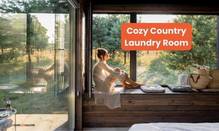 Cozy Country Laundry Room