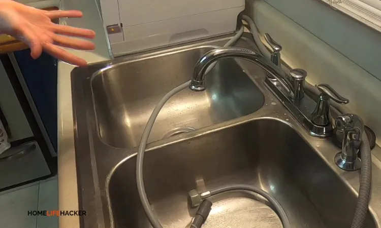how portable dishwashers drain water