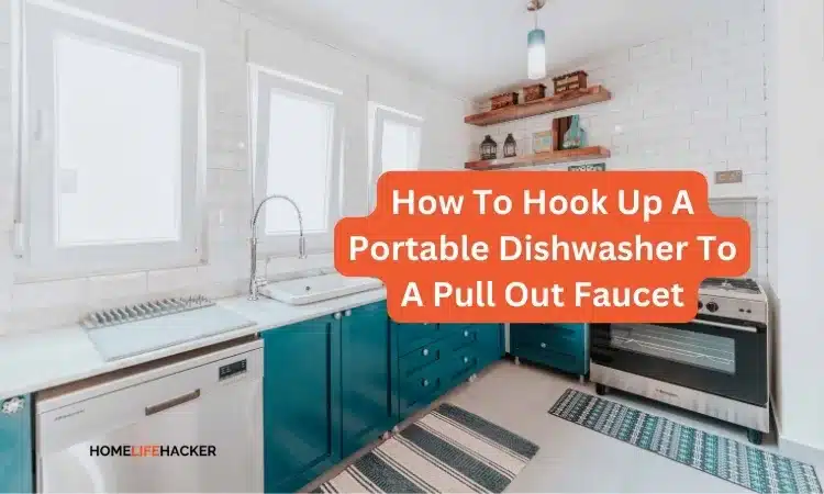 How To Hook Up A Portable Dishwasher To A Pull Out Faucet