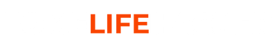 Homelifehacker's White orange logo